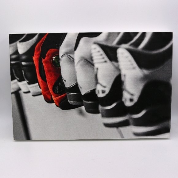 Nike Jordan Print Wall Art Sneakerhead Man Cave Shoe Picture Art Store Display - Picture 1 of 14
